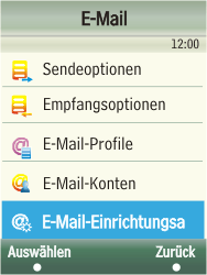 Samsung TouchWiz - E-Mail - Konto einrichten - 6 / 25