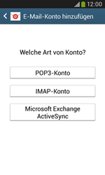 Samsung Galaxy Grand Neo - E-Mail - Konto einrichten - 0 / 0