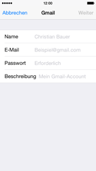 Apple iPhone 5 - E-Mail - Konto einrichten (gmail) - 6 / 12