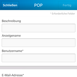BlackBerry Q5 - E-Mail - Konto einrichten - 1 / 1