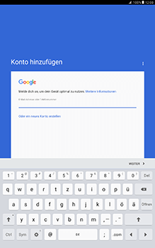 Samsung Galaxy Tab A 10.1 - E-Mail - Konto einrichten (gmail) - 11 / 19