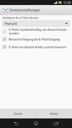 Sony Xperia Z - E-Mail - Konto einrichten - 0 / 0