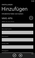 Nokia Lumia 1020 - Internet - Manuelle Konfiguration - 1 / 1