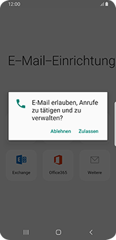 Samsung Galaxy S9 - E-Mail - Konto einrichten (outlook) - 11 / 14
