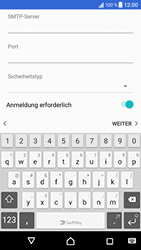 Sony Xperia XZ - Android N - E-Mail - Konto einrichten - 0 / 0