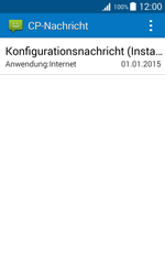 Samsung Galaxy J1 - Internet - Automatische Konfiguration - 10 / 12