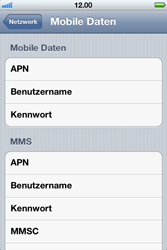 Apple iPhone 3G - Internet - Manuelle Konfiguration - 7 / 9