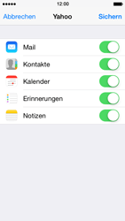 Apple iPhone 5c - E-Mail - Konto einrichten (yahoo) - 9 / 12