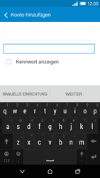 HTC One M8 - E-Mail - Konto einrichten - 0 / 0