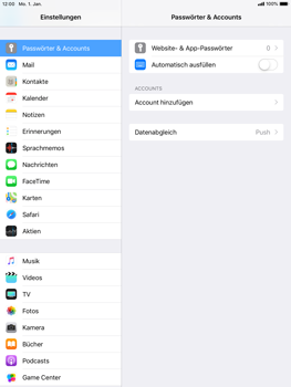 Apple iPad mini 3 - E-Mail - Konto einrichten (gmail) - 4 / 11