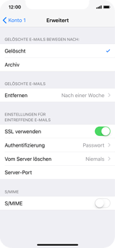 Apple iPhone X - E-Mail - Konto einrichten - 0 / 0