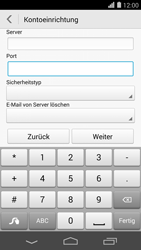 Huawei Ascend P7 - E-Mail - Konto einrichten - 1 / 1
