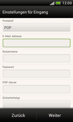 HTC Desire X - E-Mail - Konto einrichten - 2 / 2