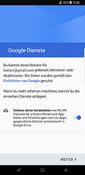 Samsung Galaxy S8 Plus - E-Mail - Konto einrichten (gmail) - 14 / 18