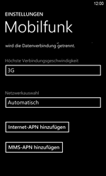 HTC Windows Phone 8S - Internet - Apn-Einstellungen - 0 / 0