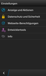 BlackBerry Z10 - Internet - Manuelle Konfiguration - 0 / 0