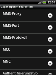 HTC Wildfire - Internet - Manuelle Konfiguration - 0 / 0