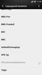 HTC One Mini - Internet - Manuelle Konfiguration - 14 / 26