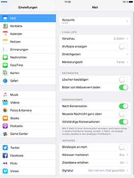 Apple iPad Pro 9.7 inch - E-Mail - Konto einrichten (gmail) - 2 / 2