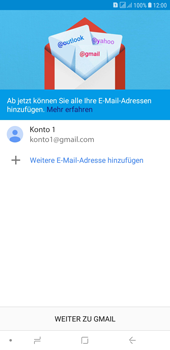 Samsung Galaxy J4+ - E-Mail - Konto einrichten (gmail) - 13 / 16