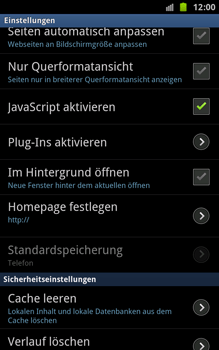 Samsung Galaxy Note - Internet - Manuelle Konfiguration - 18 / 21