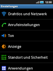 Samsung Galaxy Mini - Internet - Manuelle Konfiguration - 5 / 24