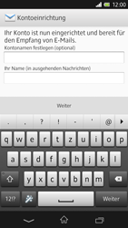 Sony Xperia Z - E-Mail - Konto einrichten - 1 / 1