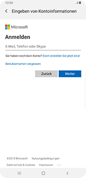 Samsung Galaxy S9 Plus - E-Mail - Konto einrichten (outlook) - 7 / 14