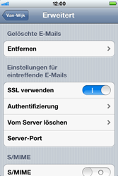 Apple iPhone 4 - E-Mail - Konto einrichten - 0 / 0