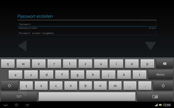 Sony Xperia Tablet Z LTE - Apps - Konto anlegen und einrichten - 11 / 27