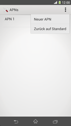 Sony Xperia Z1 - Internet - Manuelle Konfiguration - 0 / 0