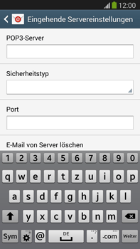 Samsung Galaxy Note 3 LTE - E-Mail - Konto einrichten - 2 / 2