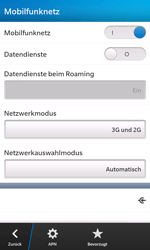 BlackBerry Z10 - Internet - Manuelle Konfiguration - 2 / 2