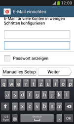 Samsung Galaxy Trend Plus - E-Mail - Konto einrichten - 2 / 2