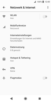 Sony Xperia XZ2 - Internet - Manuelle Konfiguration - 6 / 38