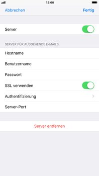 Apple iPhone 8 Plus - E-Mail - Konto einrichten - 2 / 2