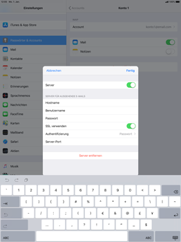 Apple iPad Pro 12.9 inch - E-Mail - Konto einrichten - 21 / 30