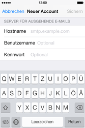 Apple iPhone 4 S - E-Mail - Konto einrichten - 2 / 2