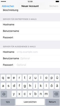 Apple iPhone 6 Plus - E-Mail - Konto einrichten - 2 / 2