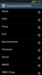 Samsung Galaxy S4 Active - Internet - Manuelle Konfiguration - 12 / 30