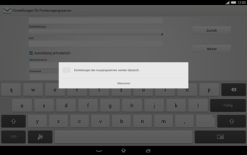 Sony Xperia Tablet Z2 LTE - E-Mail - Konto einrichten - 2 / 2