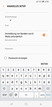 Samsung Galaxy S8 Plus - E-Mail - Konto einrichten - 2 / 2