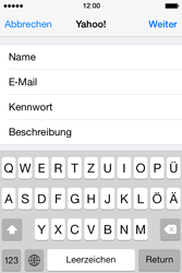Apple iPhone 4 S - E-Mail - Konto einrichten (yahoo) - 8 / 12