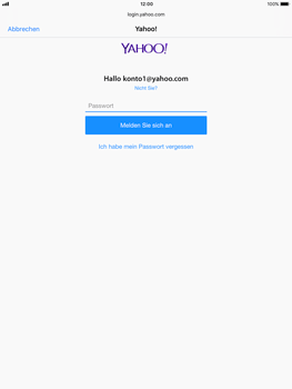 Apple iPad Pro 9.7 inch - E-Mail - Konto einrichten (yahoo) - 7 / 11
