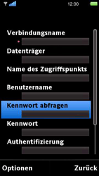 Sony Ericsson U5i Vivaz - Internet - Manuelle Konfiguration - 0 / 0
