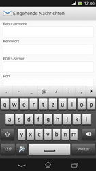 Sony Xperia Z - E-Mail - Konto einrichten - 1 / 1