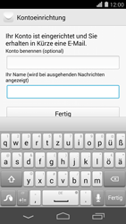 Huawei Ascend P7 - E-Mail - Konto einrichten - 2 / 2