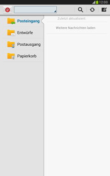 Samsung Galaxy Note 8-0 - E-Mail - Konto einrichten - 0 / 0