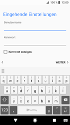 Sony Xperia XZ - E-Mail - Konto einrichten - 1 / 1