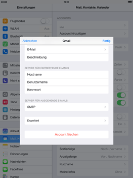 Apple iPad Air - E-Mail - Konto einrichten - 23 / 26